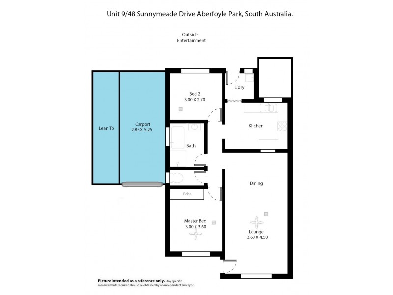 9/48 Sunnymeade Drive, Aberfoyle Park SA 5159 Floorplan