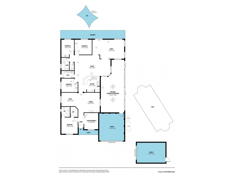 47 Burlington Road, Hallett Cove SA 5158 Floorplan