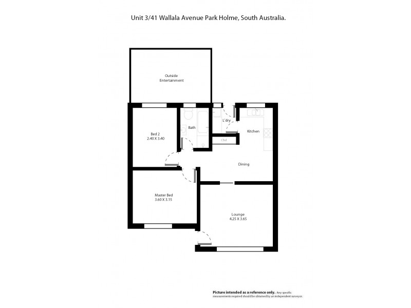 3/41 Wallala Avenue, Park Holme SA 5043 Floorplan