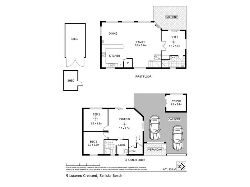 9 Lucerno Crescent, Sellicks Beach SA 5174 Floorplan
