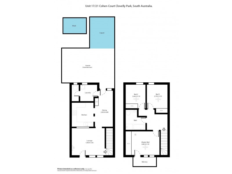 17/21 Cohen Court, Clovelly Park SA 5042 Floorplan