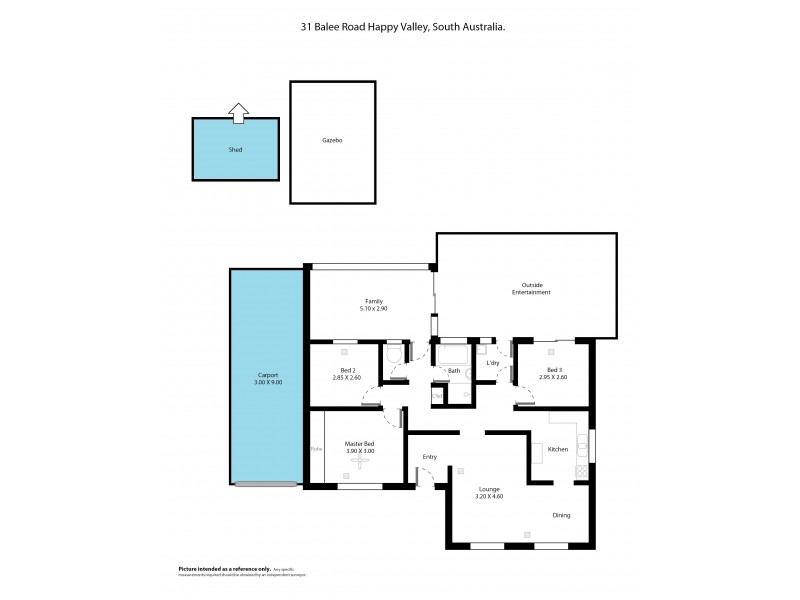 31 Balee Road, Happy Valley SA 5159 Floorplan