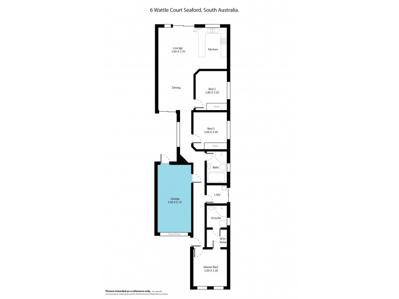 6 Wattle Court, Seaford SA 5169 Floorplan