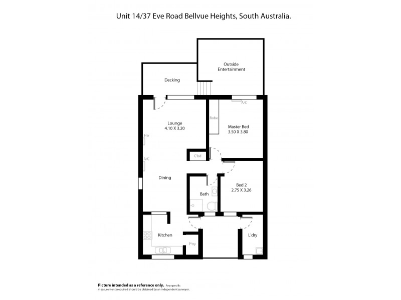 14-37 Eve Road, Bellevue Heights SA 5050 Floorplan