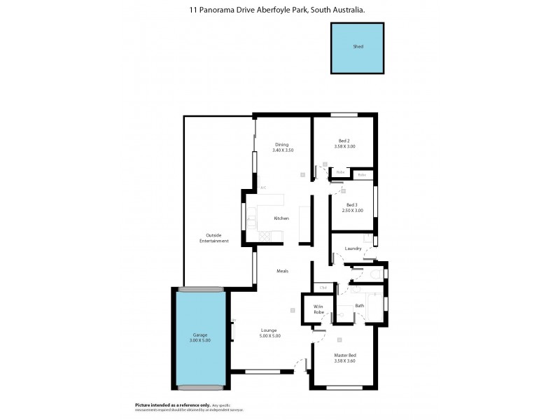11 Panorama Drive, Aberfoyle Park SA 5159 Floorplan