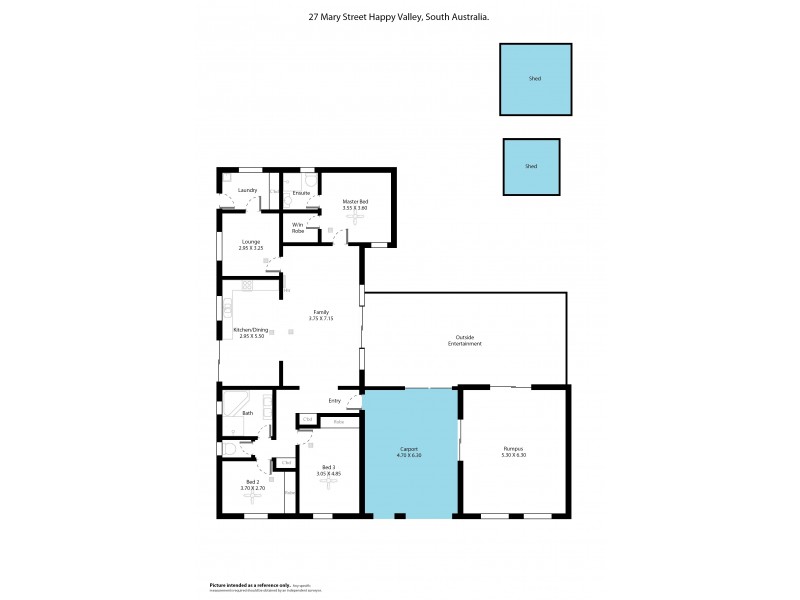 27 Mary Street, Happy Valley SA 5159 Floorplan