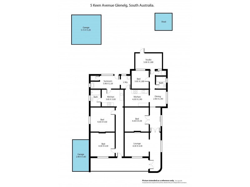 5 Keen Avenue, Glenelg East SA 5045 Floorplan