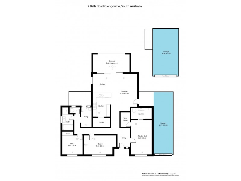 7 Bells Road, Glengowrie SA 5044 Floorplan