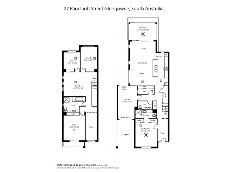 27 Ranelagh St, Glengowrie SA 5044 Floorplan
