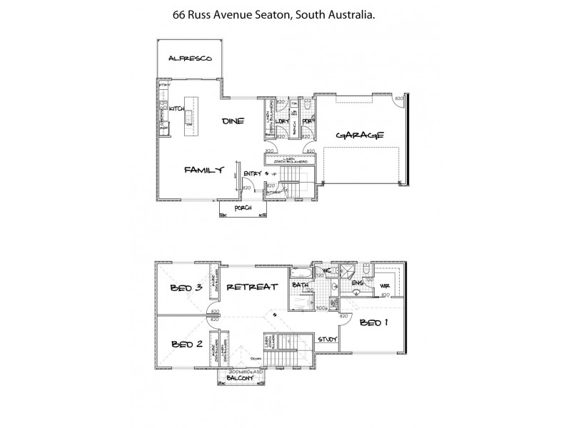 68 Russ Avenue, Seaton SA 5023 Floorplan