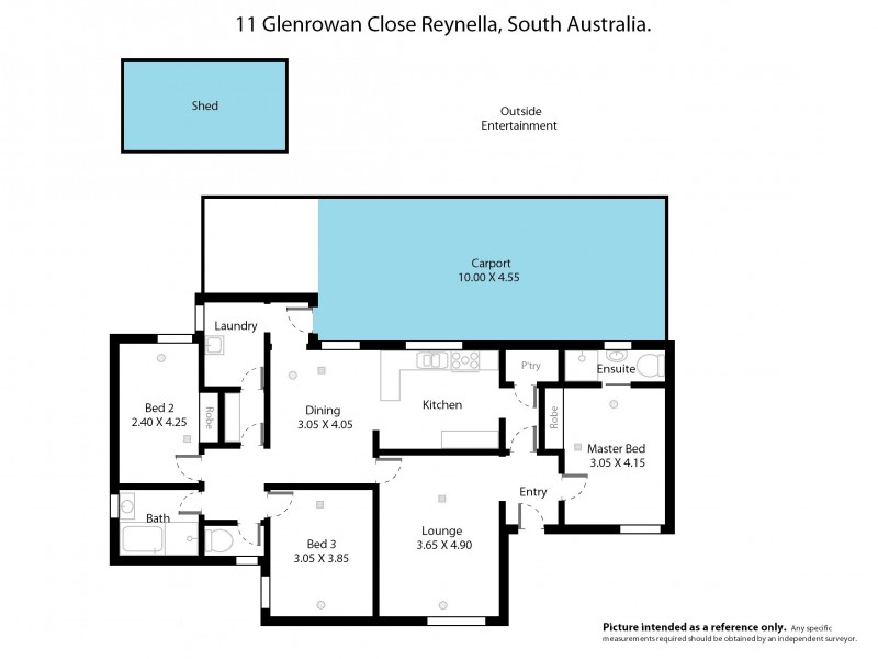 11 Glenrowan Close, Reynella East SA 5161 Floorplan