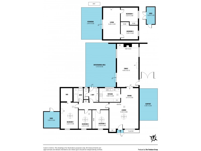 2 Brigid Street, Christie Downs SA 5164 Floorplan