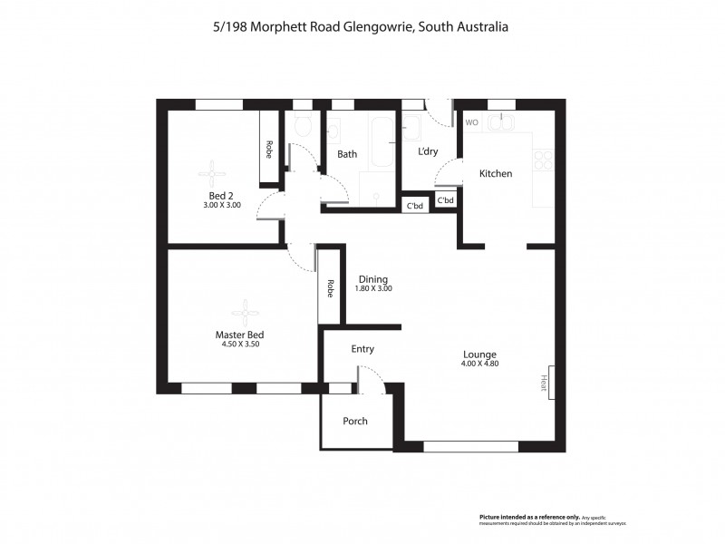 5/198 Morphett Road, Glengowrie SA 5044 Floorplan