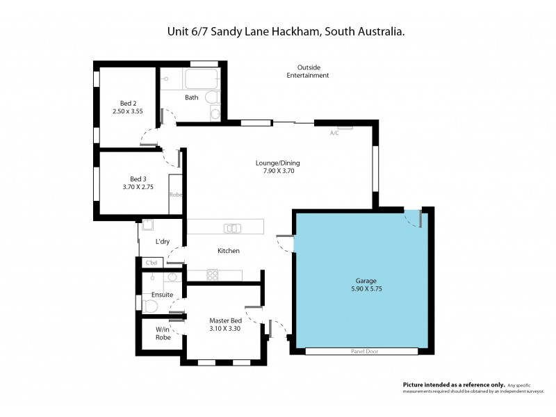 6/7 Sandy Lane, Hackham SA 5163 Floorplan