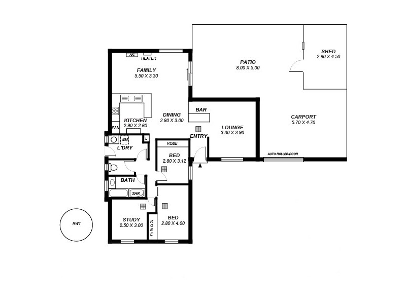 11 Claremont Street, Morphett Vale SA 5162 Floorplan