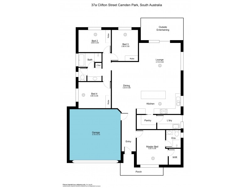 37 Clifton Street, Camden Park SA 5038 Floorplan