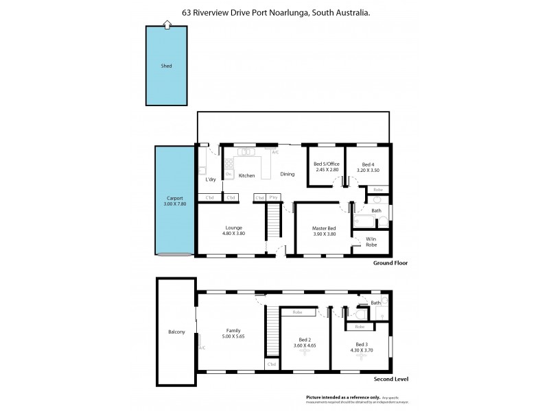 63 Riverview Drive, Port Noarlunga SA 5167 Floorplan