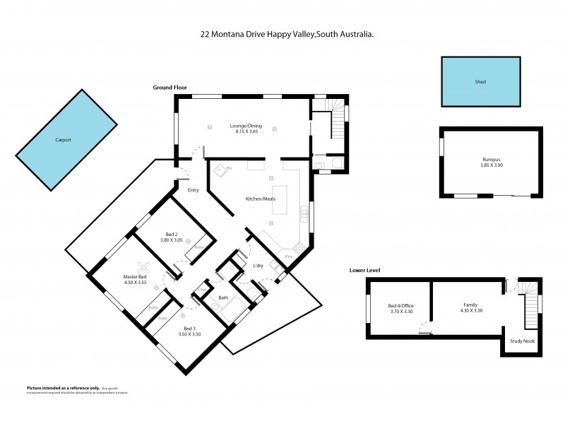 22 Montana Drive, Happy Valley SA 5159 Floorplan