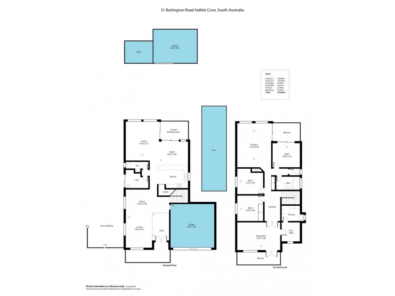 31 Burlington Road, Hallett Cove SA 5158 Floorplan