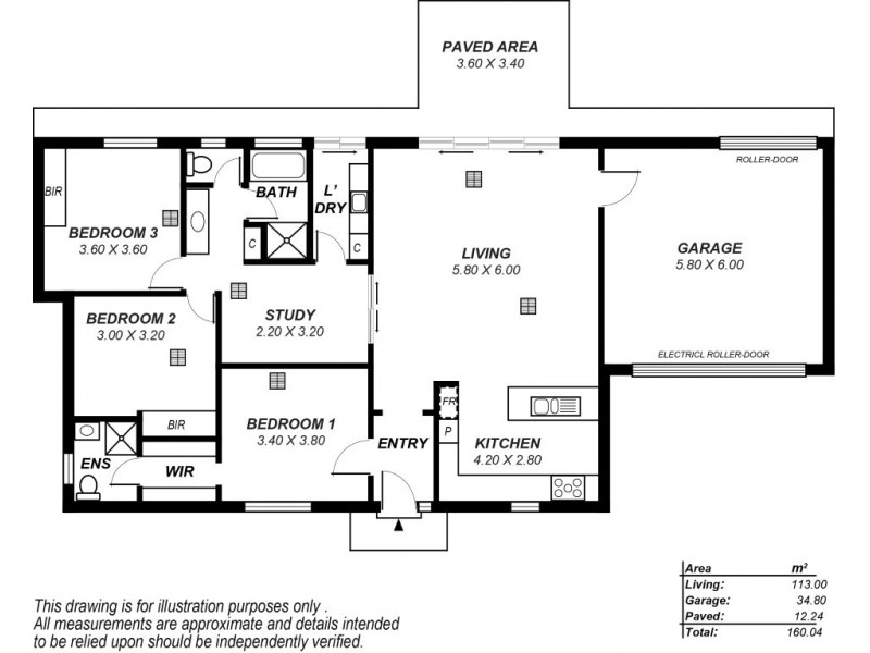 142a Reynell Road, Woodcroft SA 5162 Floorplan