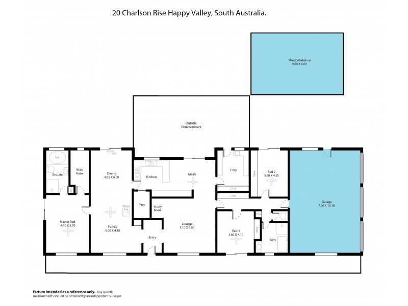 20 Charlson Rise, Happy Valley SA 5159 Floorplan
