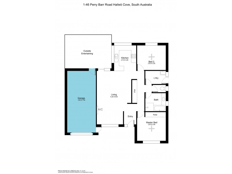 1-46 Perry Barr Road, Hallett Cove SA 5158 Floorplan