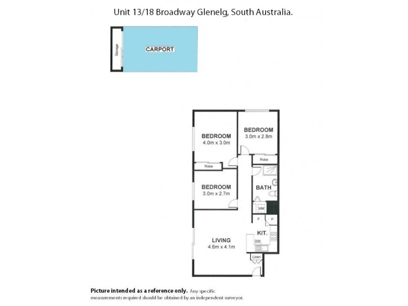13/18 Broadway, Glenelg South SA 5045 Floorplan