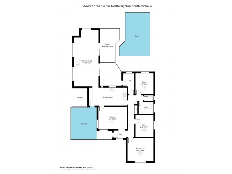 56 Macarthur Avenue, North Brighton SA 5048 Floorplan