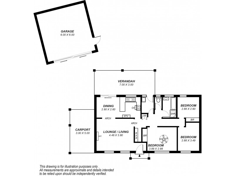 40 Thomas Crescent, Reynella SA 5161 Floorplan