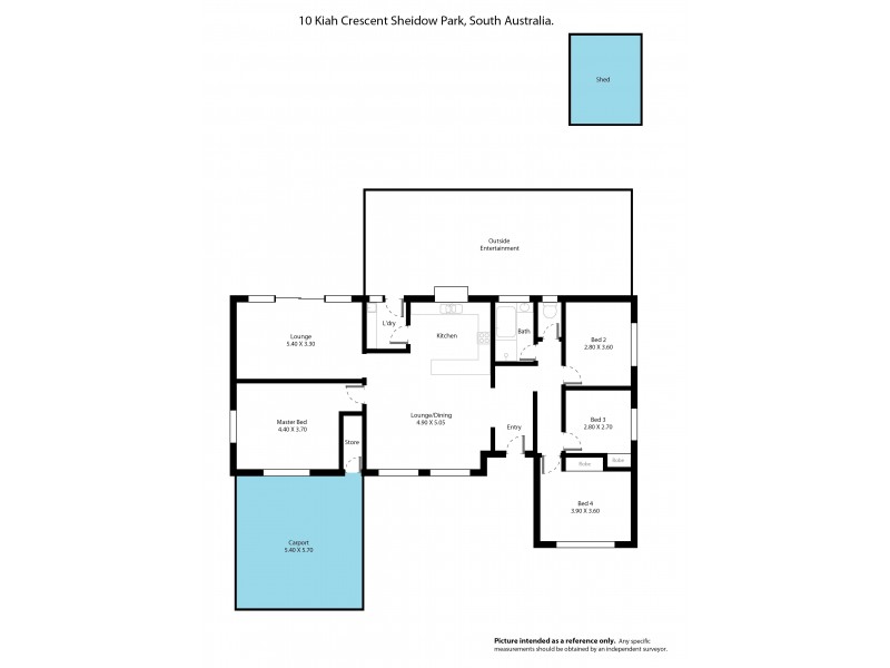 10 Kiah Crescent, Sheidow Park SA 5158 Floorplan