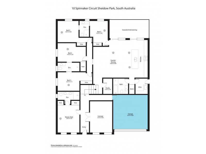 10 Spinnaker Circuit, Sheidow Park SA 5158 Floorplan