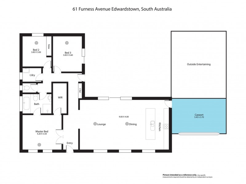 61 Furness Avenue, Edwardstown SA 5039 Floorplan