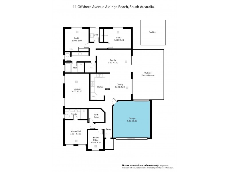 11 Offshore Avenue, Aldinga Beach SA 5173 Floorplan