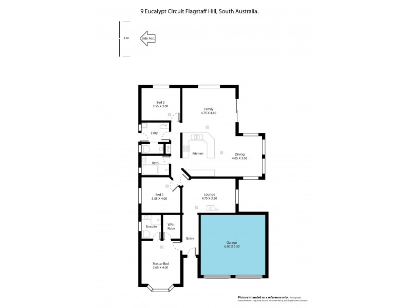9 Eucalypt Circuit, Flagstaff Hill SA 5159 Floorplan