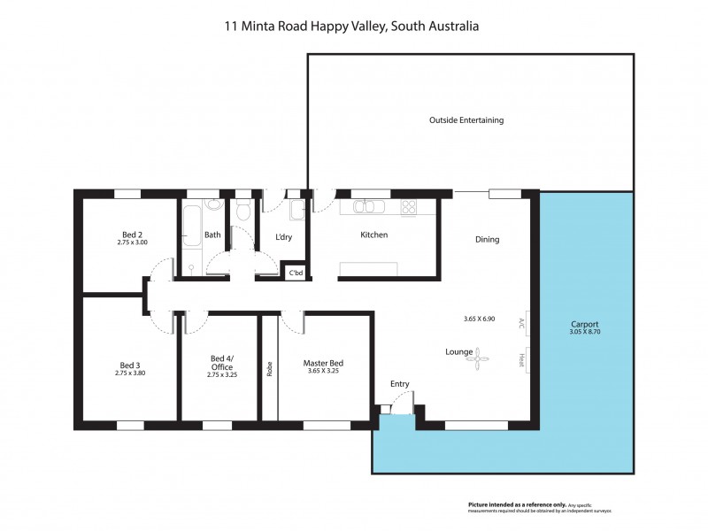 11 Minta Road, Happy Valley SA 5159 Floorplan