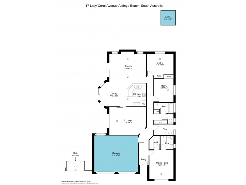 17 Lacy Coral Avenue, Aldinga Beach SA 5173 Floorplan