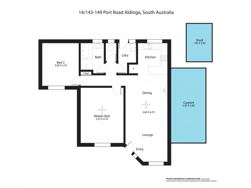 14/143-149 Port Road, Aldinga SA 5173 Floorplan