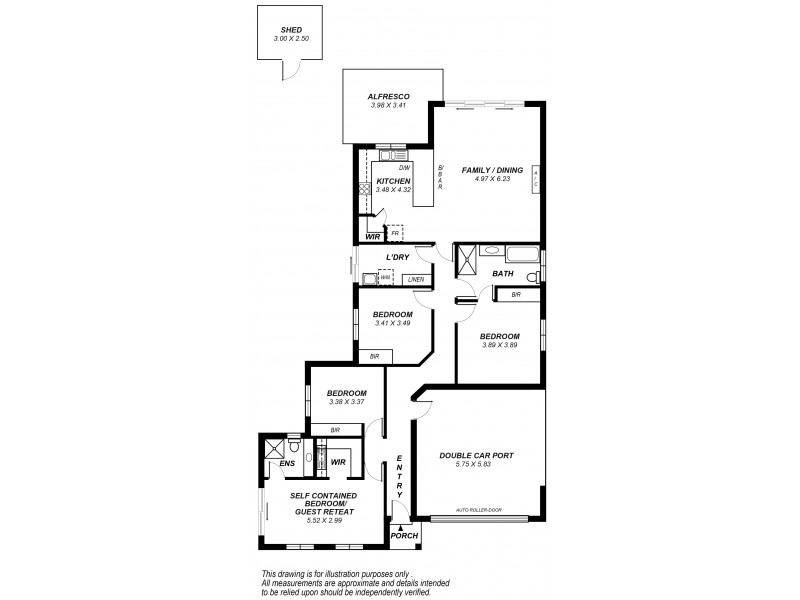 42 League Street, Seaford Meadows SA 5169 Floorplan