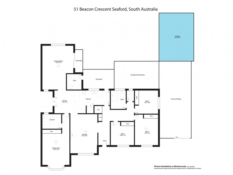 51 Beacon Crescent, Seaford SA 5169 Floorplan