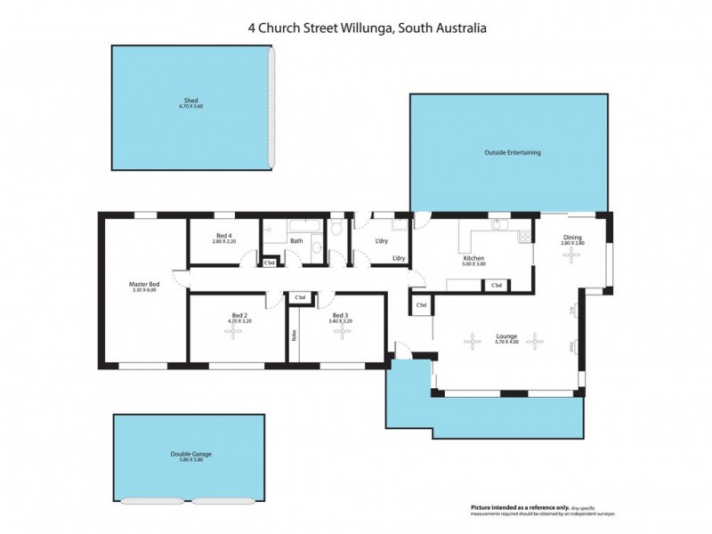 4 Church Street, Willunga SA 5172 Floorplan