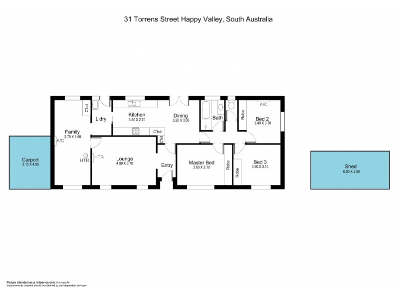 31 Torrens Street, Happy Valley SA 5159 Floorplan