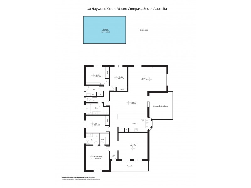 30 Haywood Court, Mount Compass SA 5210 Floorplan