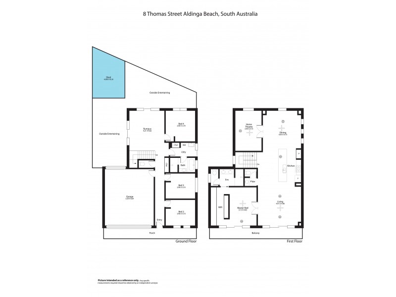 8 Thomas Street, Aldinga Beach SA 5173 Floorplan