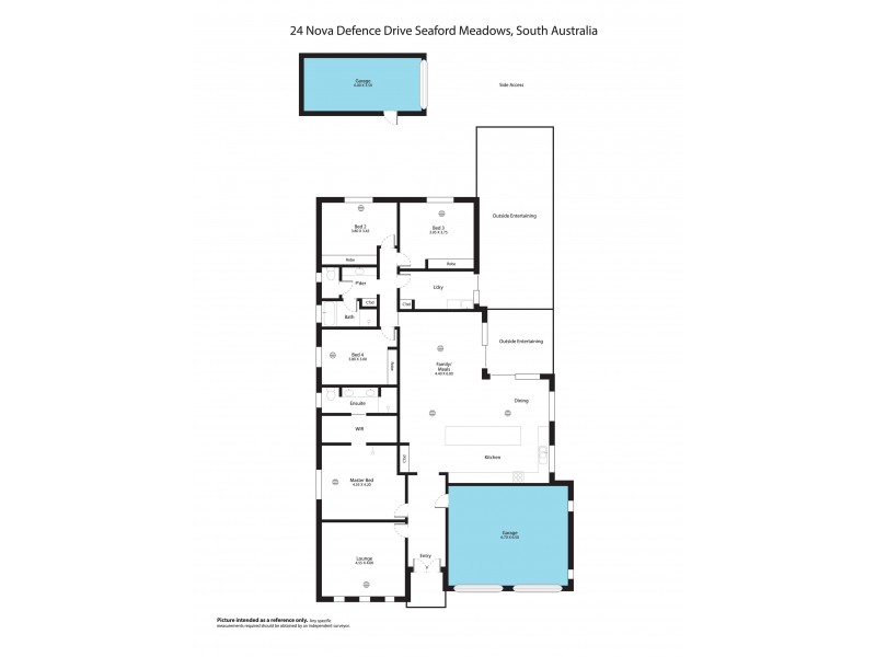 24 Nova Defense Drive, Seaford Meadows SA 5169 Floorplan