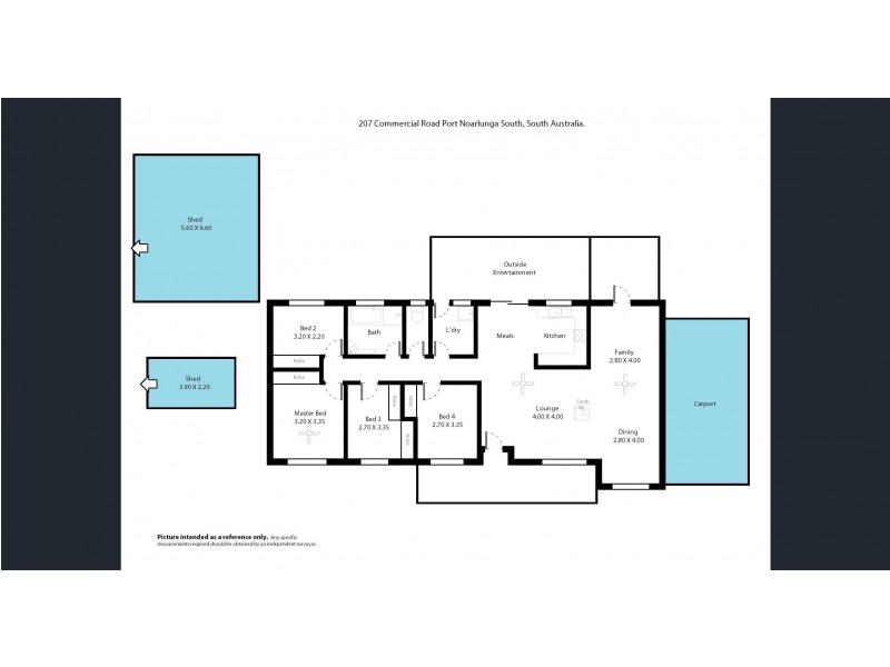 207 Commercial Road, Port Noarlunga South SA 5167 Floorplan