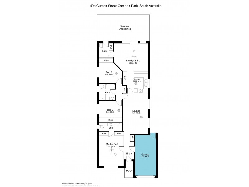 49A Curzon Street, Camden Park SA 5038 Floorplan