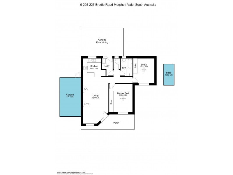 9/225-227 Brodie Road, Morphett Vale SA 5162 Floorplan