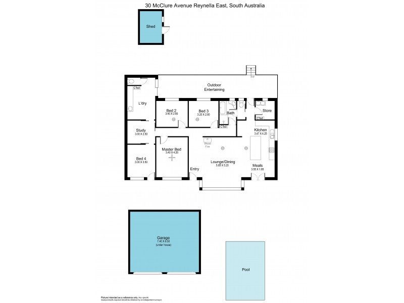 30 McClure ave, Reynella East SA 5161 Floorplan