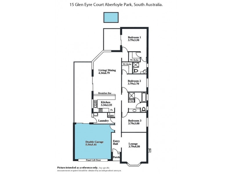 15 Glen Eyre Court, Aberfoyle Park SA 5159 Floorplan