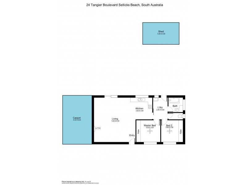 24 Tangier Boulevard, Sellicks Beach SA 5174 Floorplan